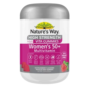 (PRE ORDER) Nature's Way Adult Vita Gummies High Strength Women's 50+ 120 Gummies Exclusive Size shelf life 2yrs